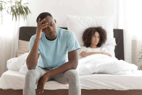 Man upset about ED symptoms Enfield Town