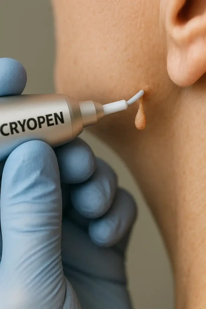 Cryopen for skin tags removal Enfield Town speak to our team today!
