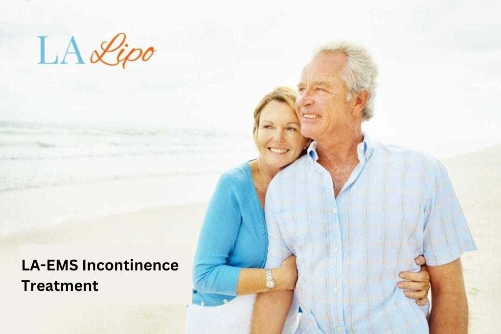 happy couple after treating stress incontinence Enfield Town speak to our team today.